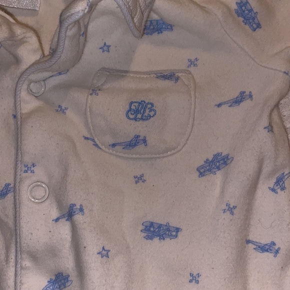 VINTAGE RALPH LAUREN ONE PUECE W/ footies - Picture 4 of 5